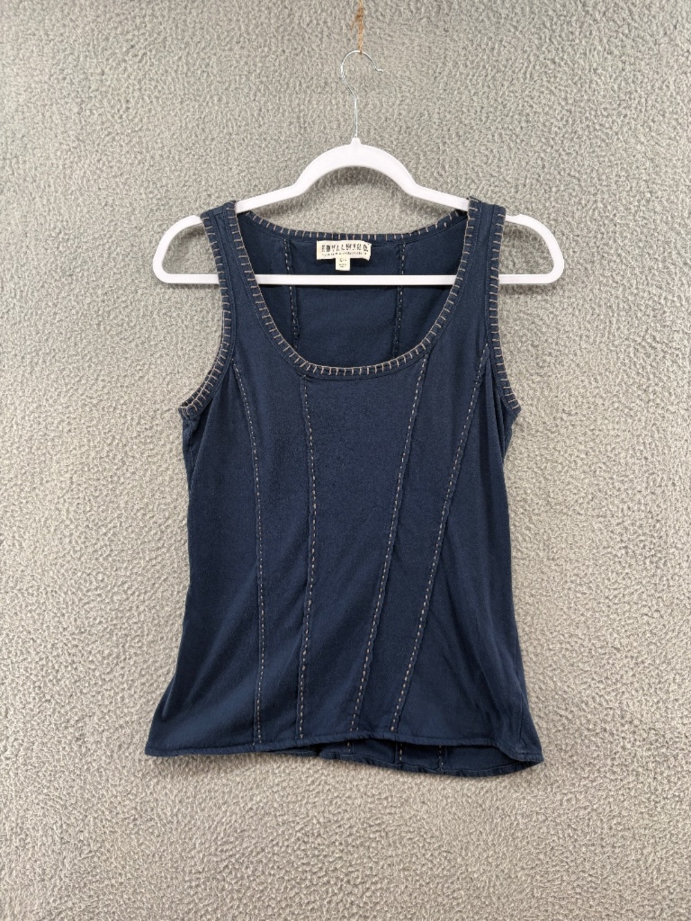Idyllwind Shiloh Cami Navy Contrast Stitch Western Corset Tank Top S - Picture 2 of 12